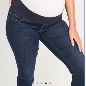 Maternity Front Low Panel Pop Icon Skinny Jeans